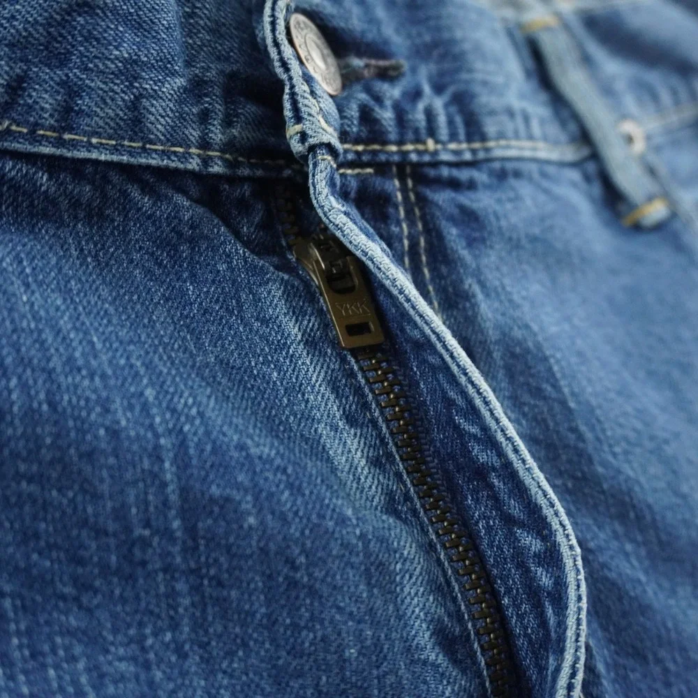 Polo Ralph Lauren Straight Leg Jeans Mens 42x30 Blue Medium Wash Dungarees